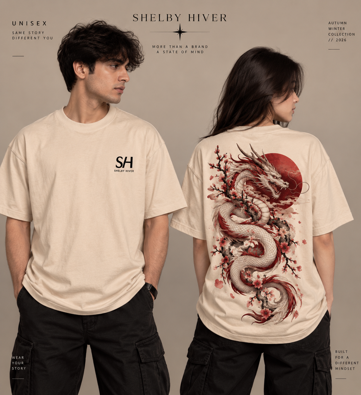 Look 01 / Bone White Boxy